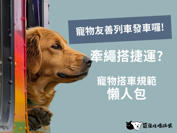 寵物友善列車發車囉！你知道寵物可以搭捷運嗎？ 2024 寵物搭車規範懶人包
