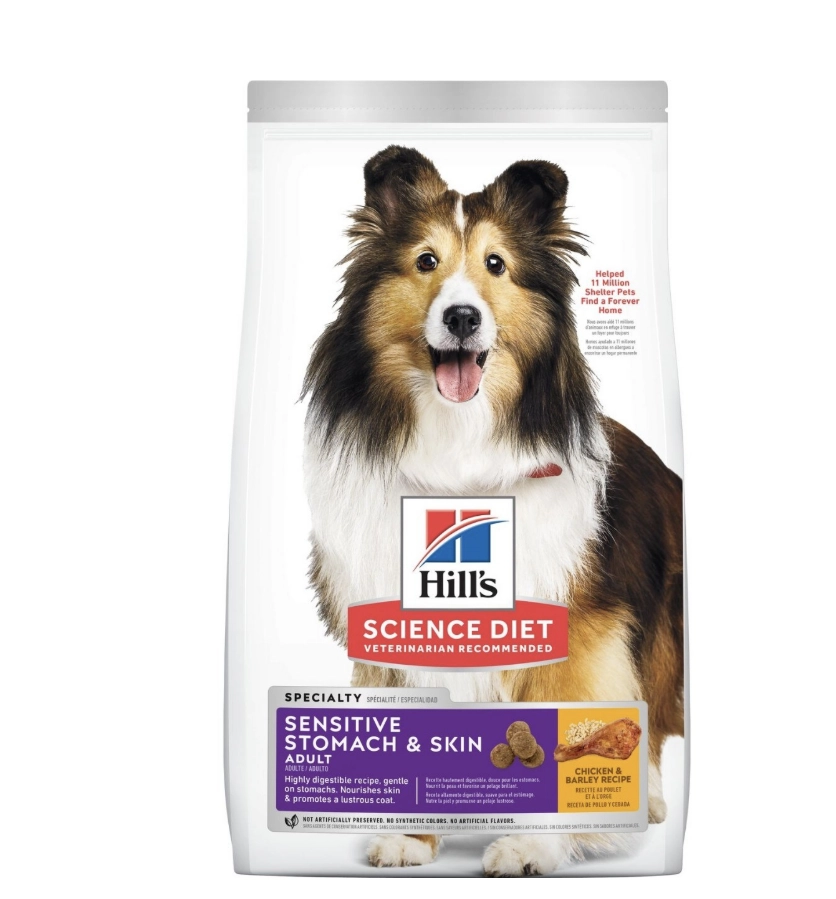 希爾思寵物食品 成犬 敏感胃腸與皮膚 雞肉特調食譜