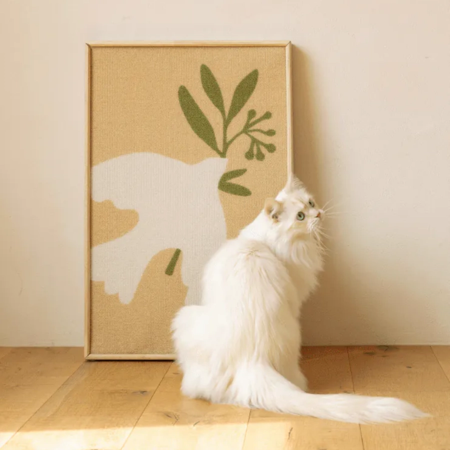 藝術海報貓抓板
