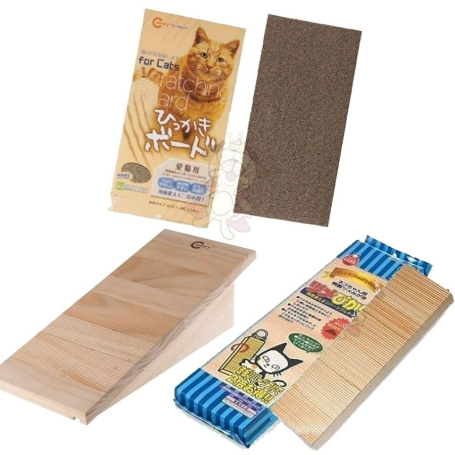 Canary 貓抓板 貓公爵指尖二重奏原木抓板