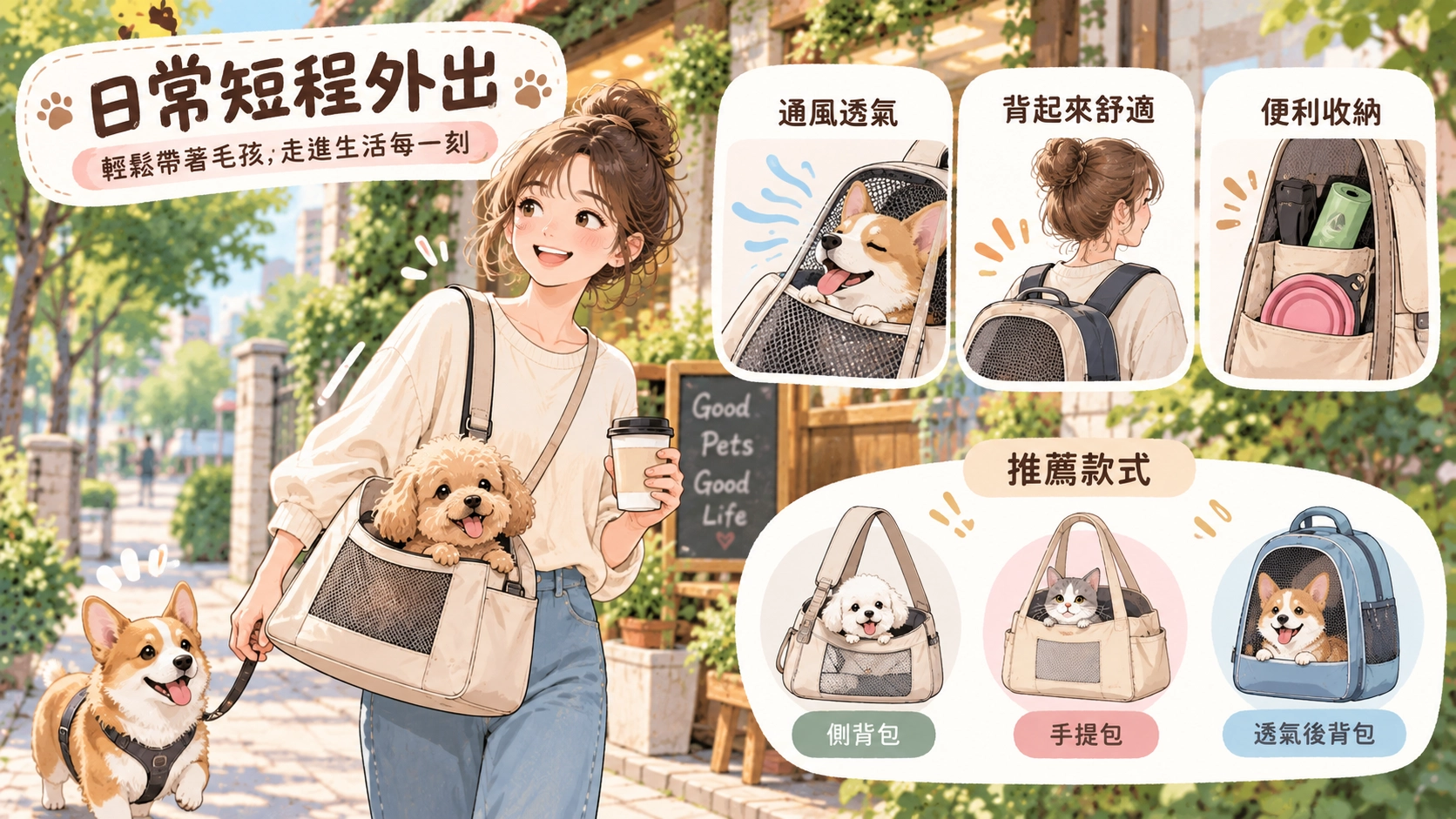 日常短程外出推薦包款／冠強吃喝玩樂