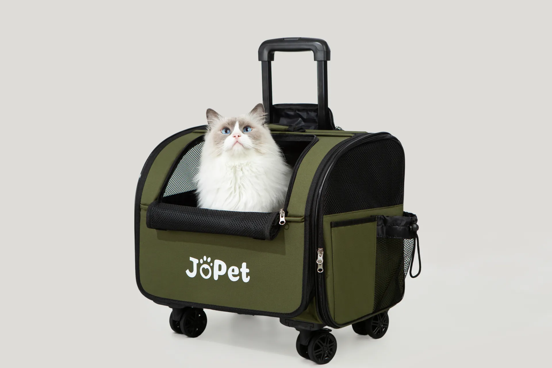 JoPet PicoRoll皮可羅 寵物拉桿包