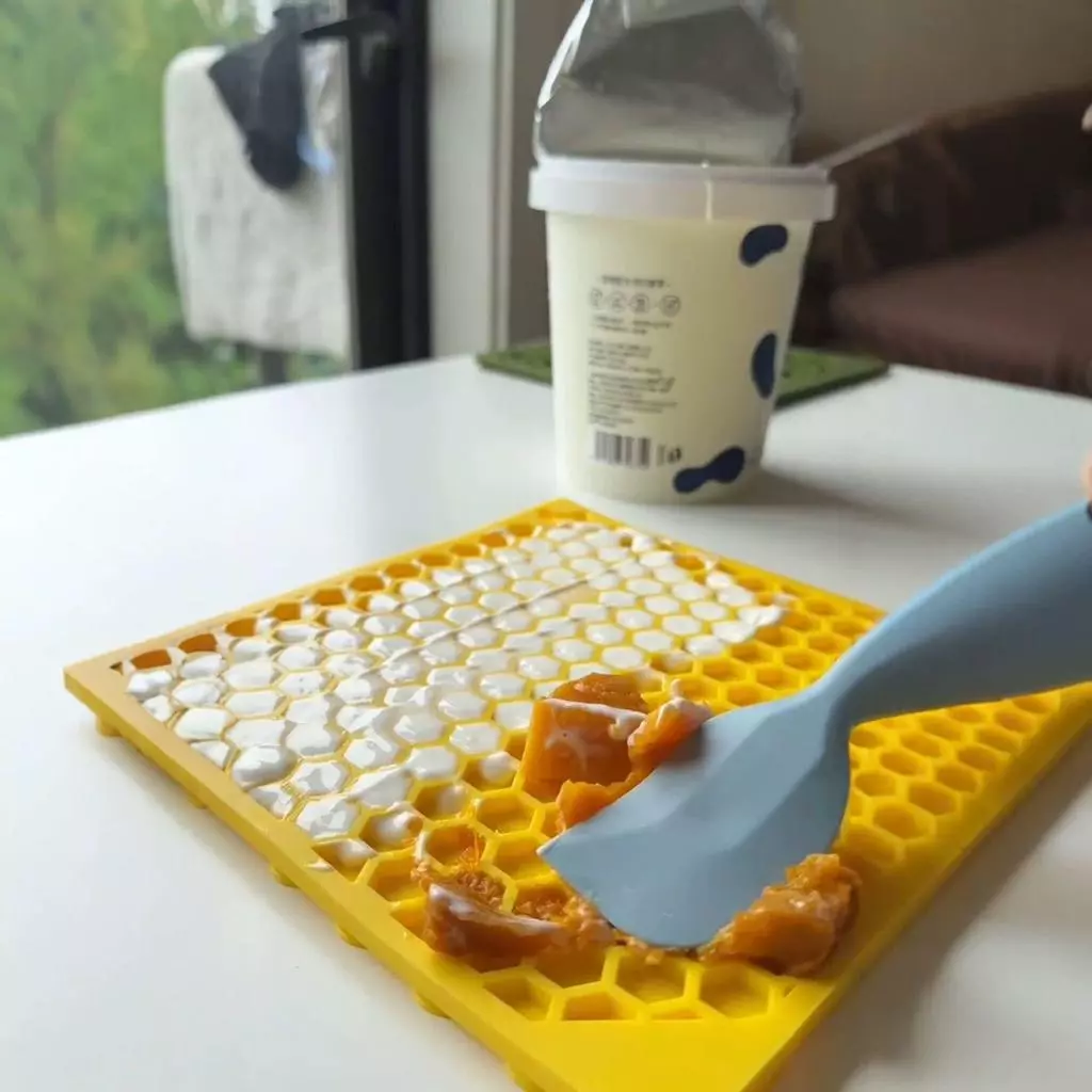 慢食碗硅膠舔食墊