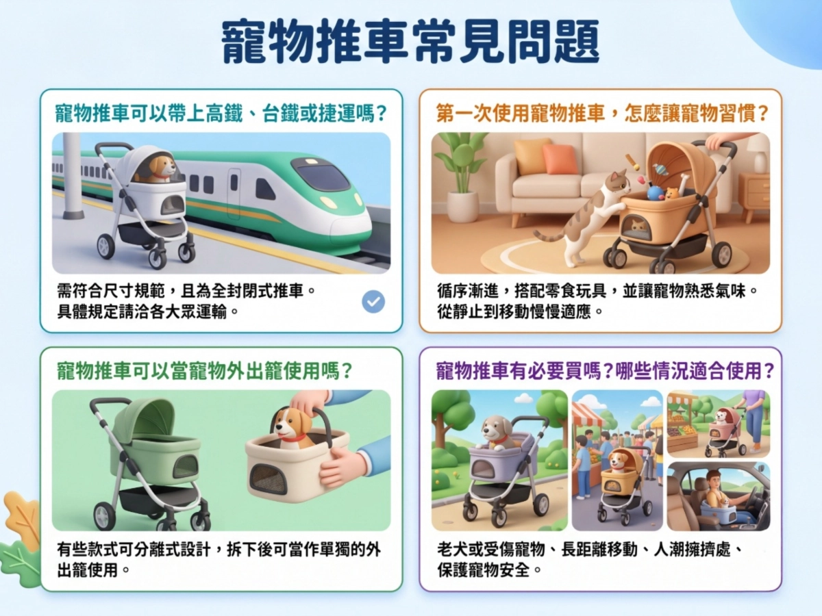 寵物推車常見問題