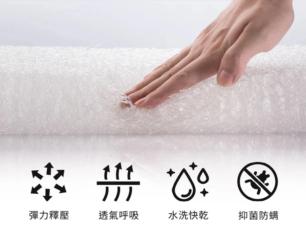 空氣纖維 材質的寵物內墊