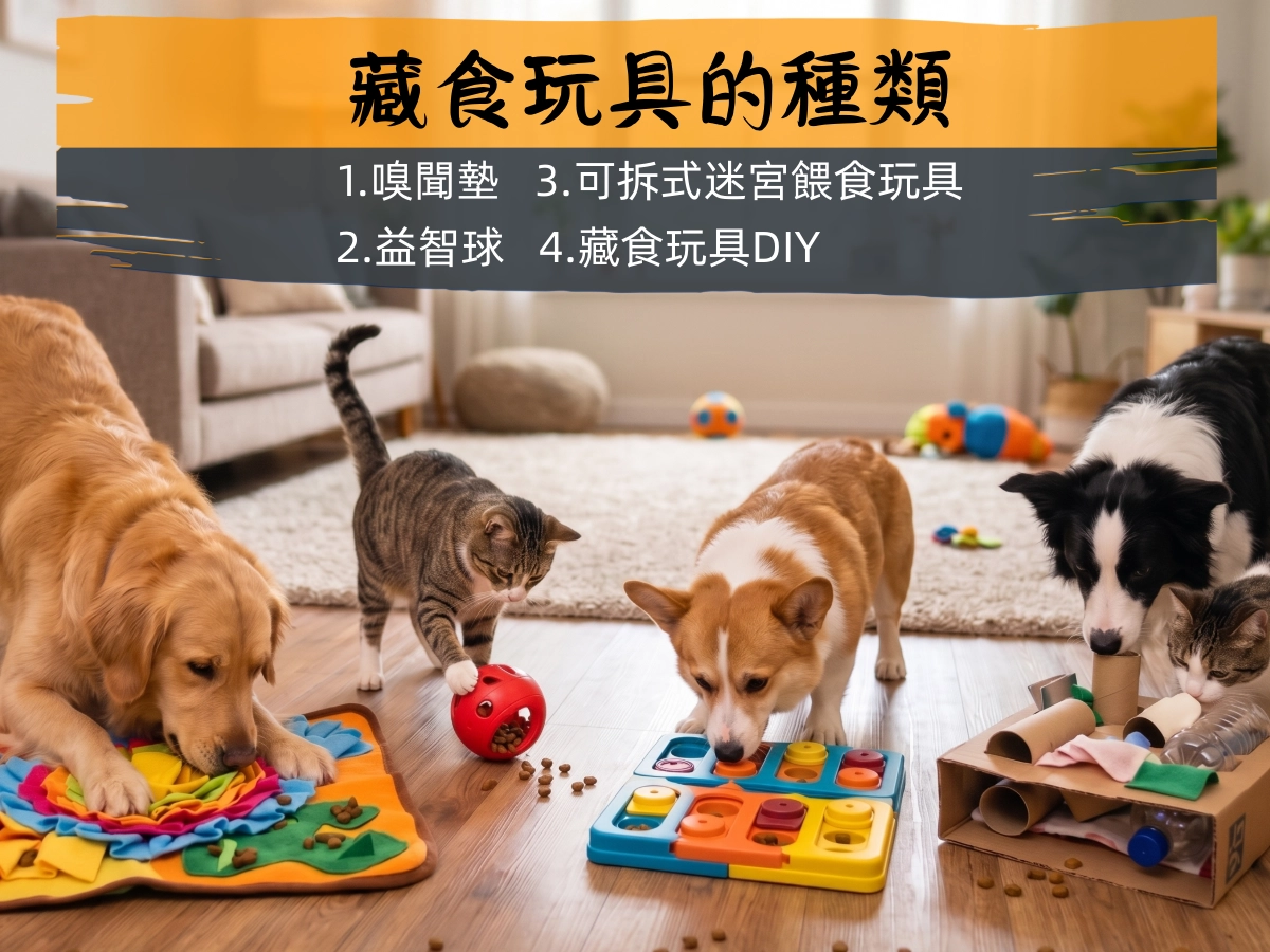 藏食玩具的種類