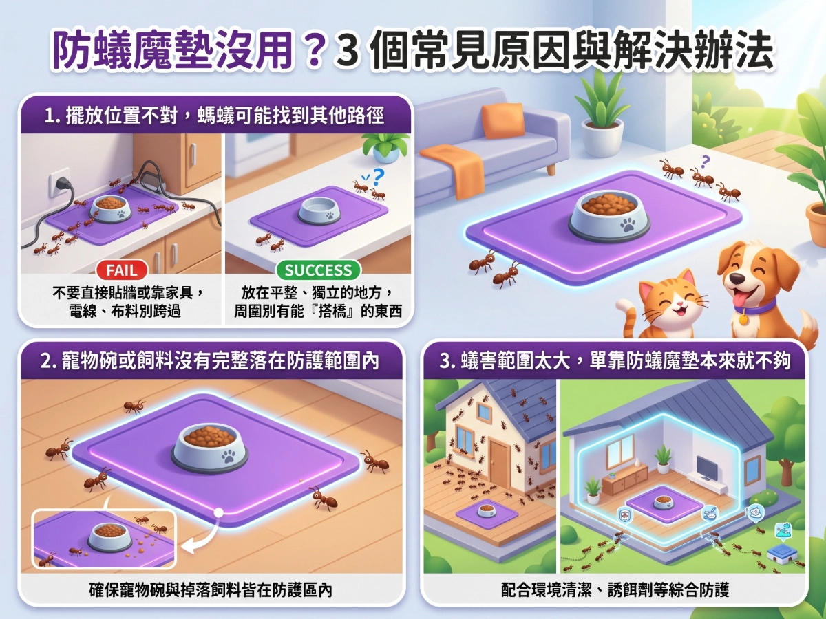 防蟻魔墊沒用？3 個常見原因與解決辦法