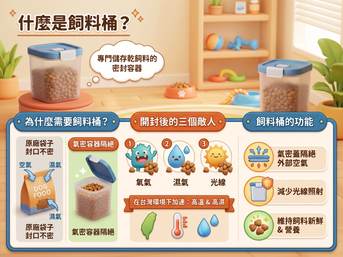飼料桶是什麼？為什麼需要飼料桶